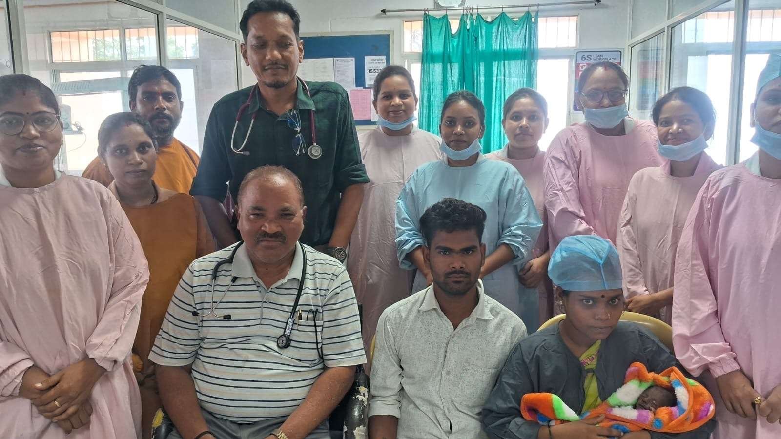 800 ग्राम के अति-कम वजनी नवजात को जिला चिकित्सालय अनूपपुर के SNCU ने दिया नया जीवन