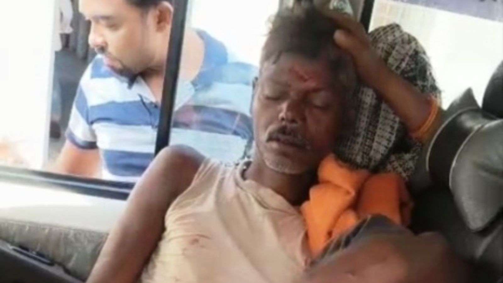 गंभीर दुर्घटना कर भागा चालक, गांव वालों ने घायल को पहुंचाया चिकित्सालय